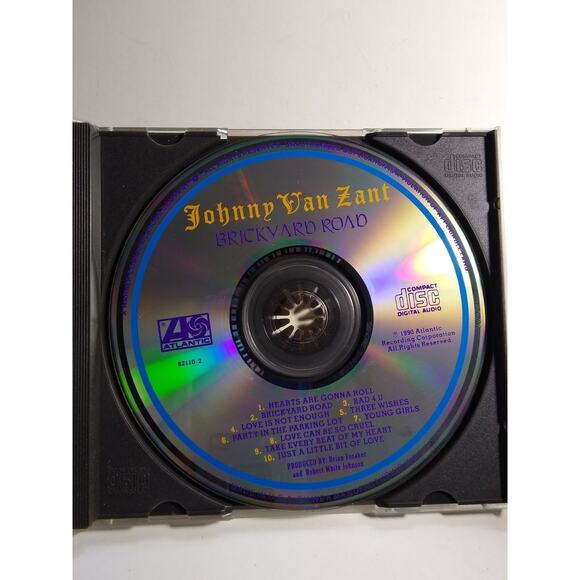 Johnny Van Zant - Brickyard Road CD 1990 Southern Rock Atlantic - Picture 2 of 3